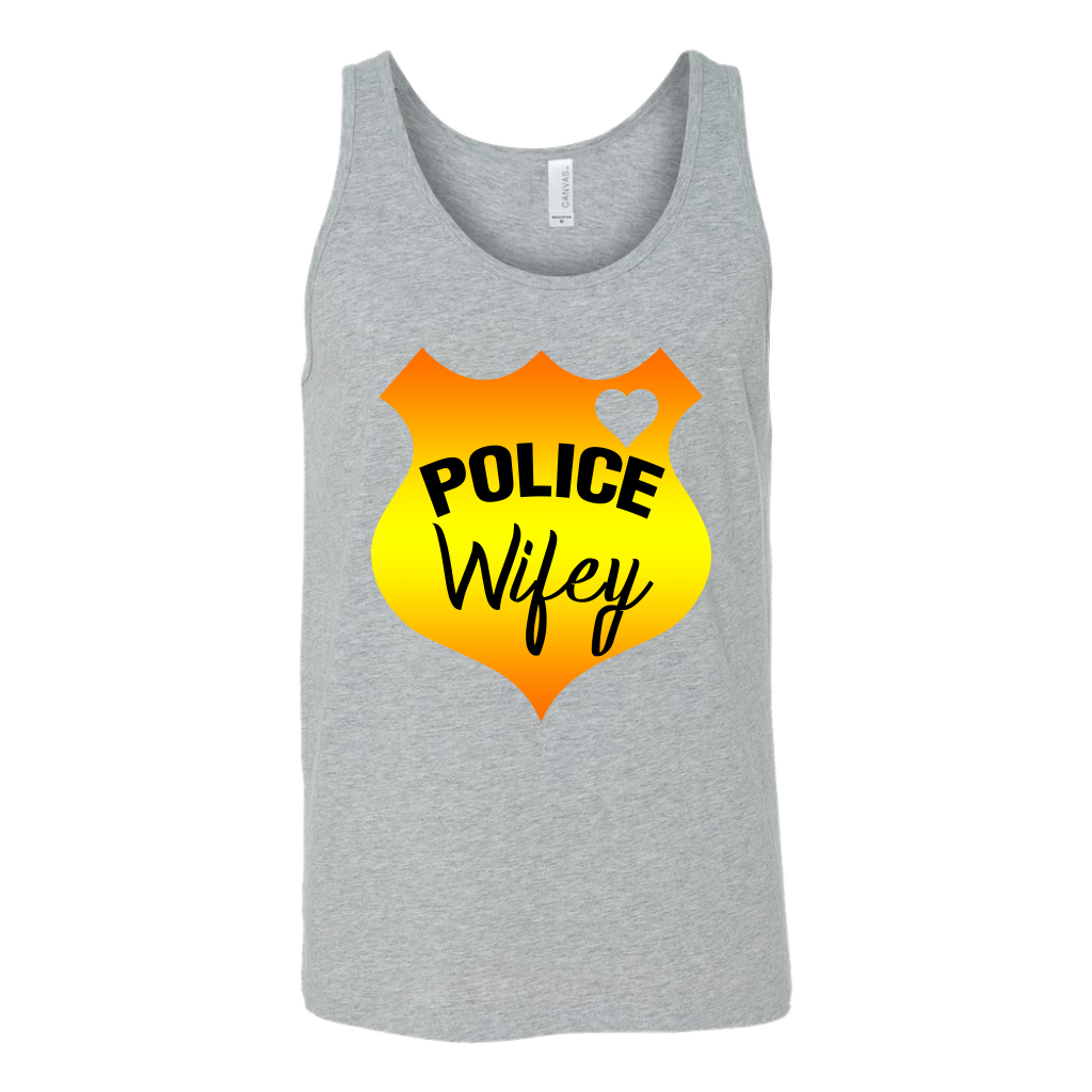 Women's Police Wifey Shield Tank Top