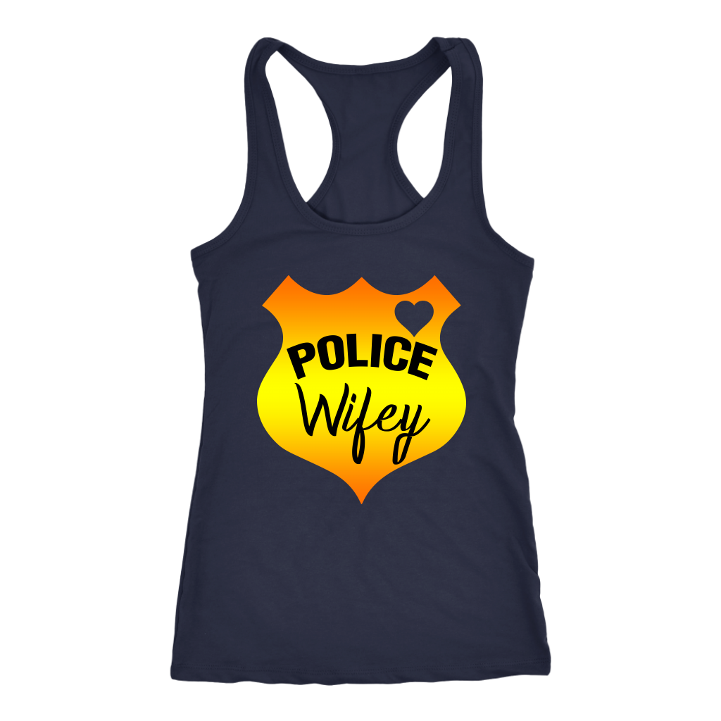 Women's Police Wifey Shield Tank Top