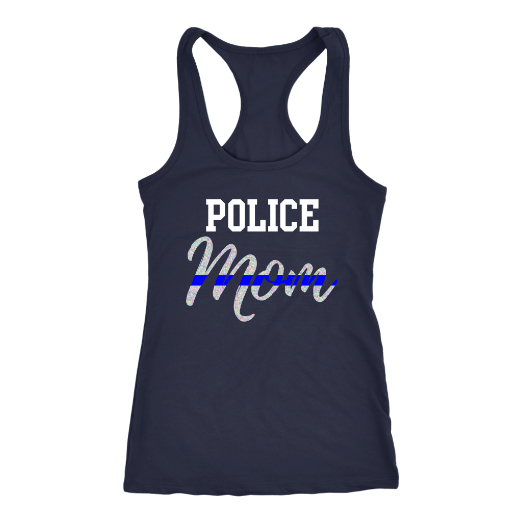Women's Police Mom Tank Tops