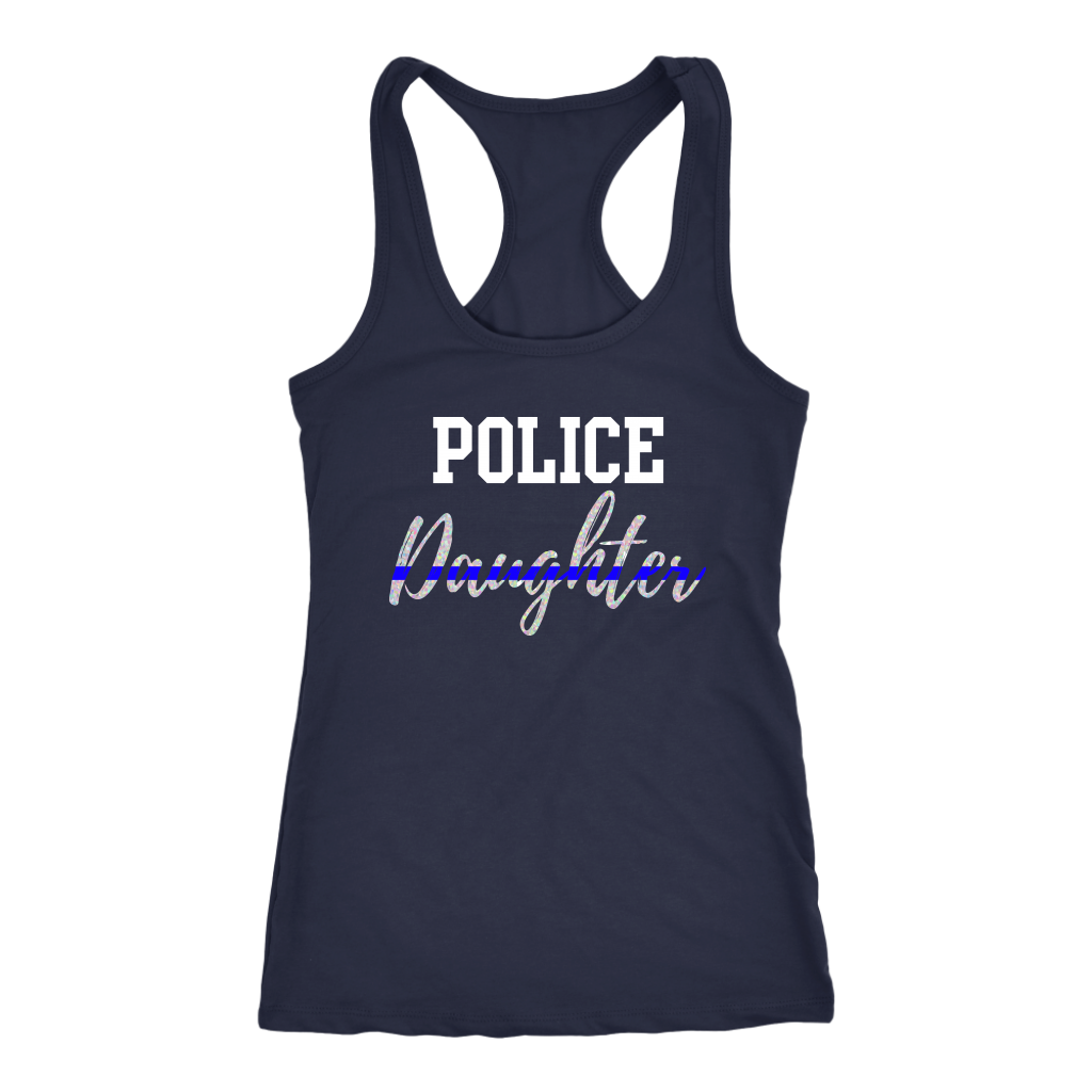 Women's Police Daughter Tank Tops