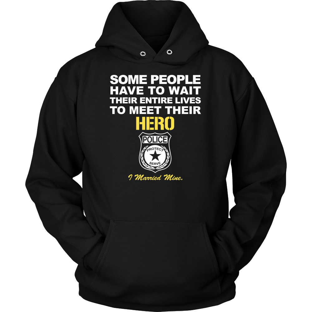 Police Wife - I Married My Hero Shirt