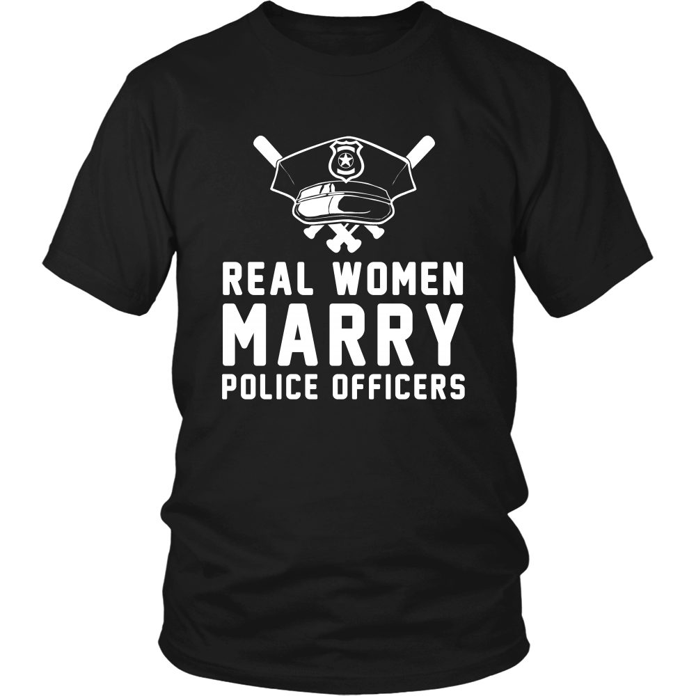 Real Women Marry Police Officers Shirt