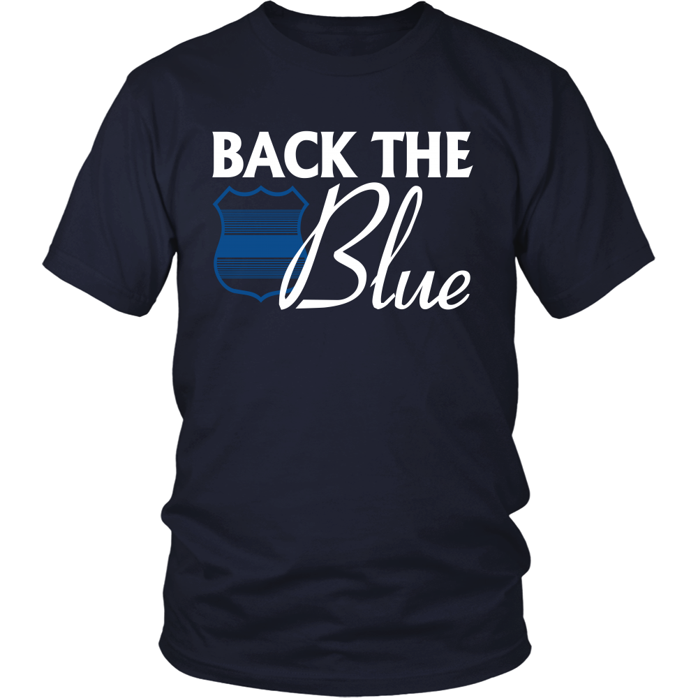 Back the Blue Shirts and Hoodies