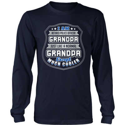 Retired Police Grandpa - Shirt