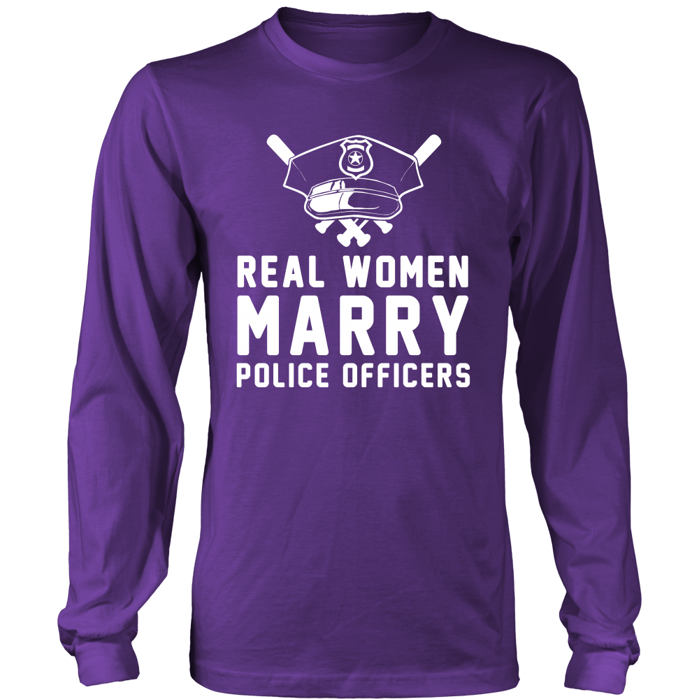 Real Women Marry Police Officers Shirt