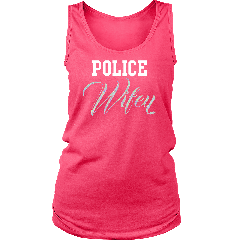 Women's Police Wifey Tank Top