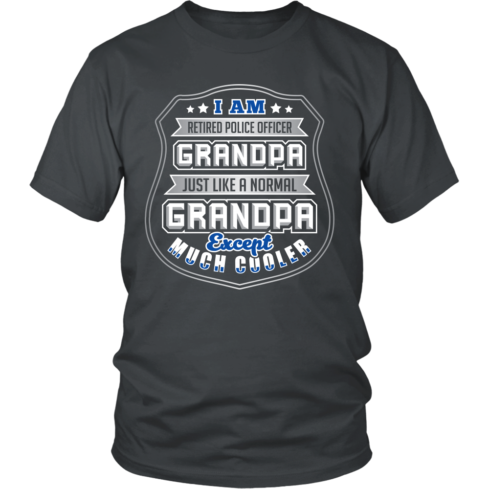 Retired Police Grandpa - Shirt