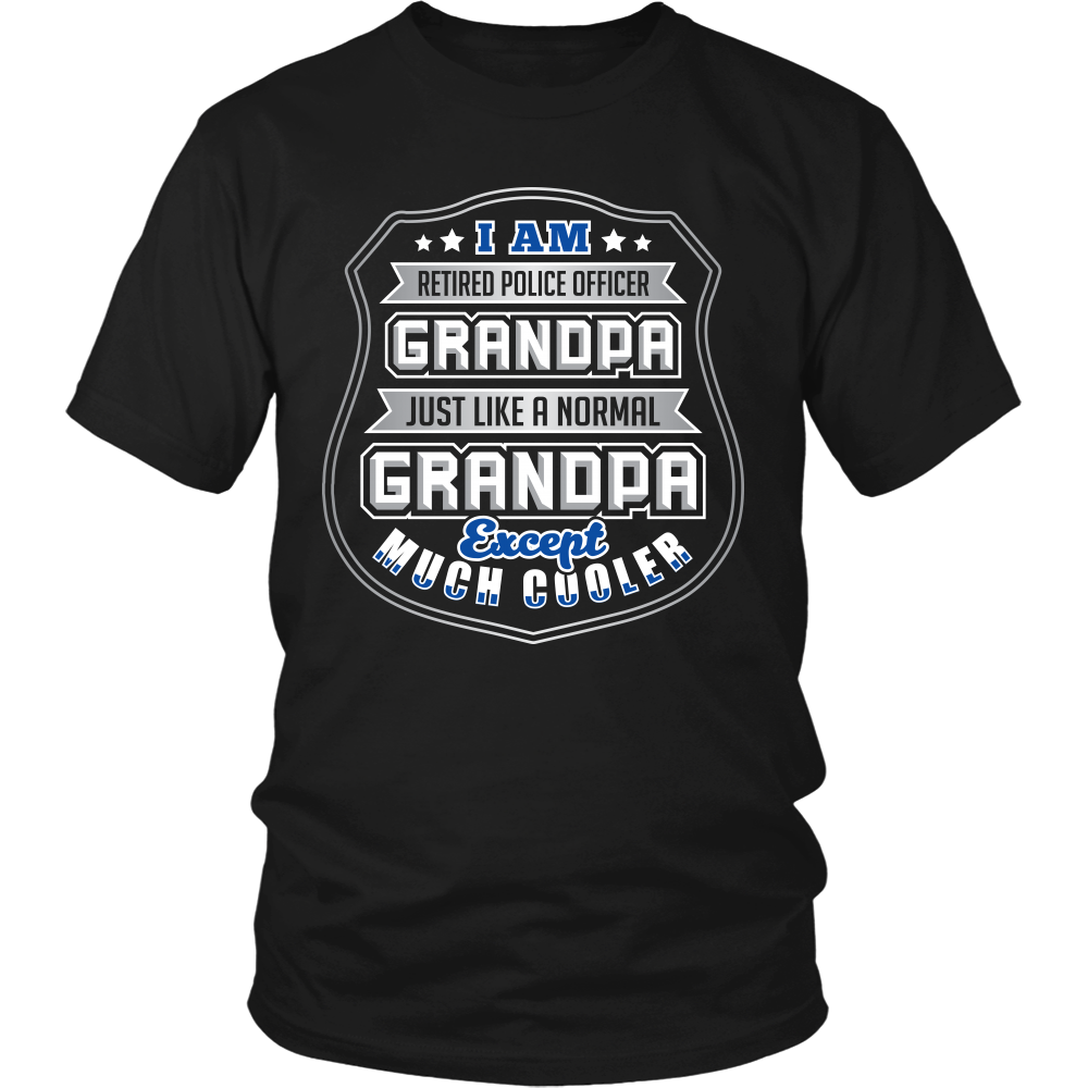Retired Police Grandpa - Shirt
