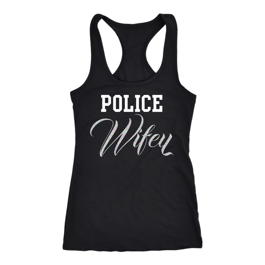 Women's Police Wifey Tank Top