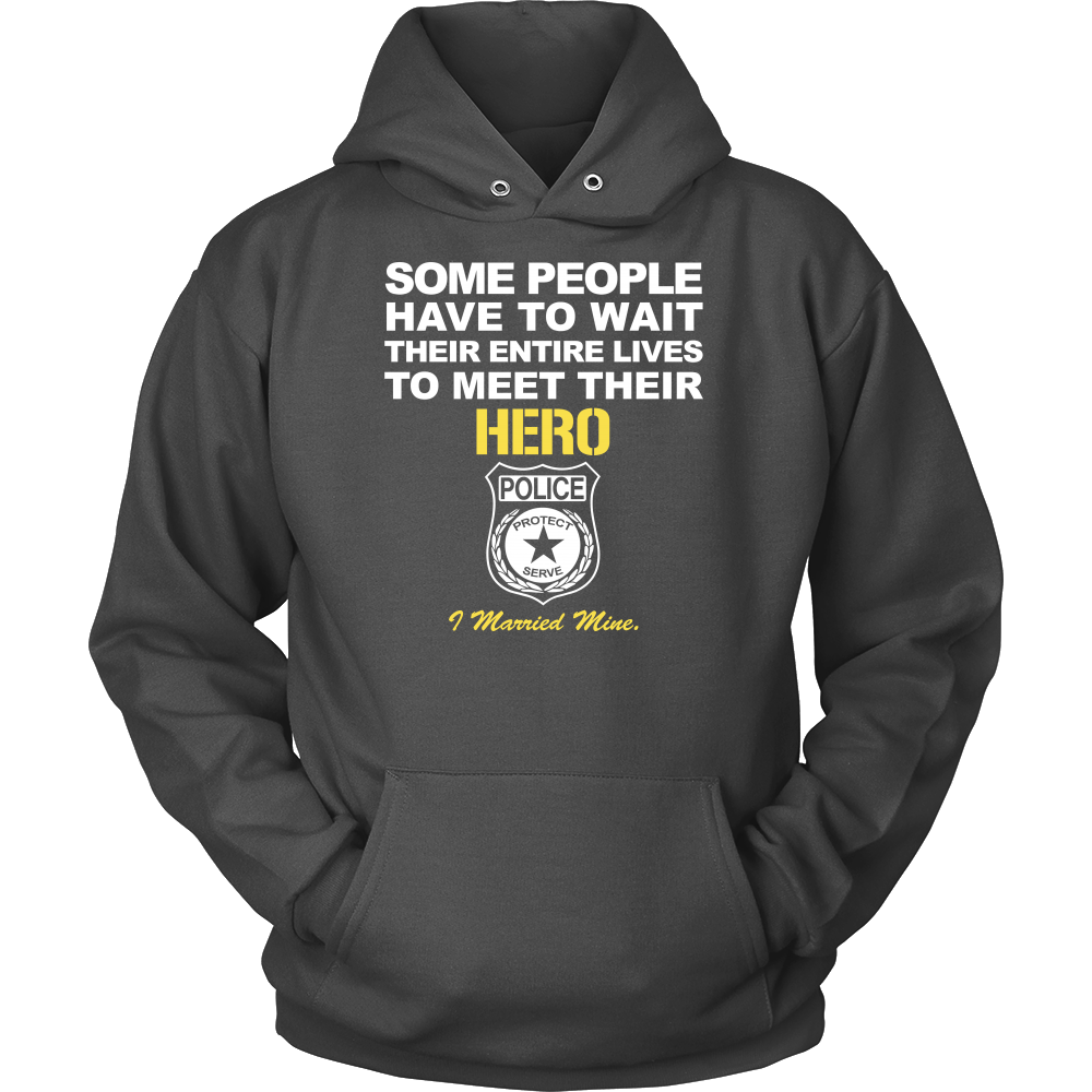 Police Wife - I Married My Hero Shirt