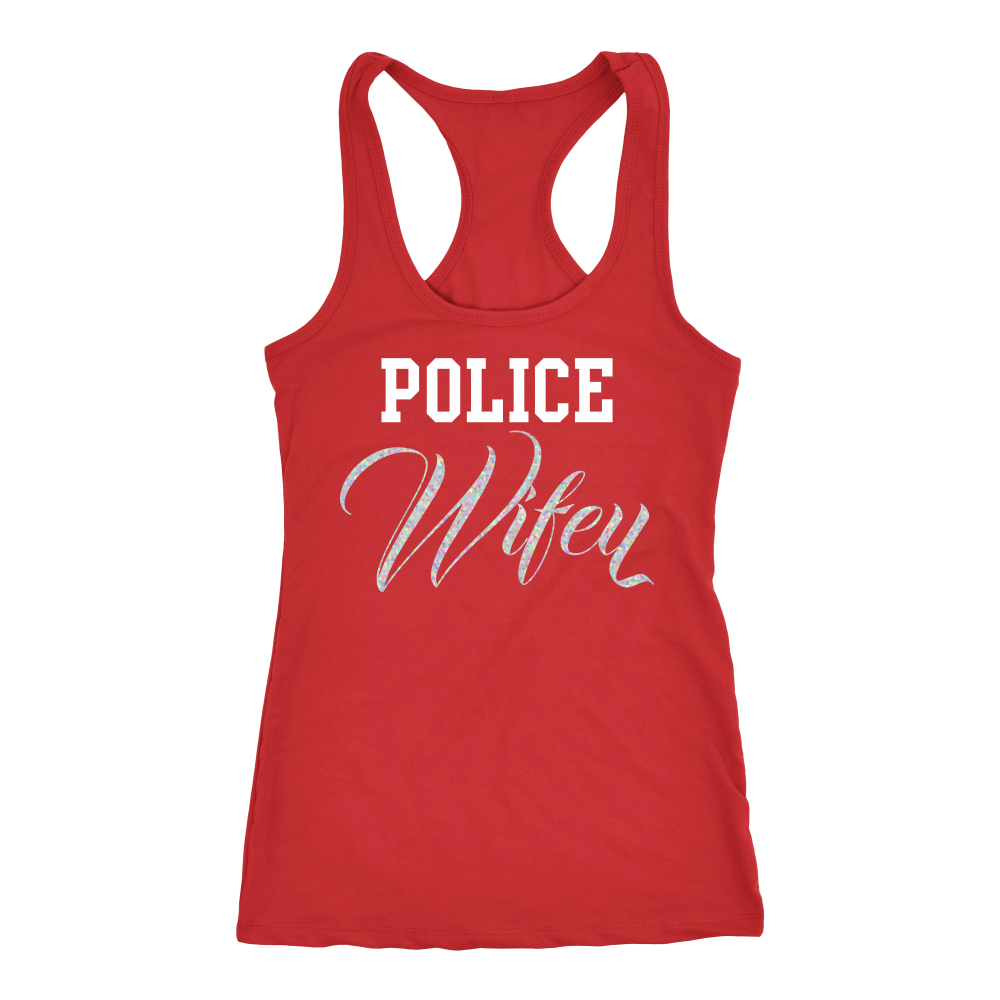 Women's Police Wifey Tank Top