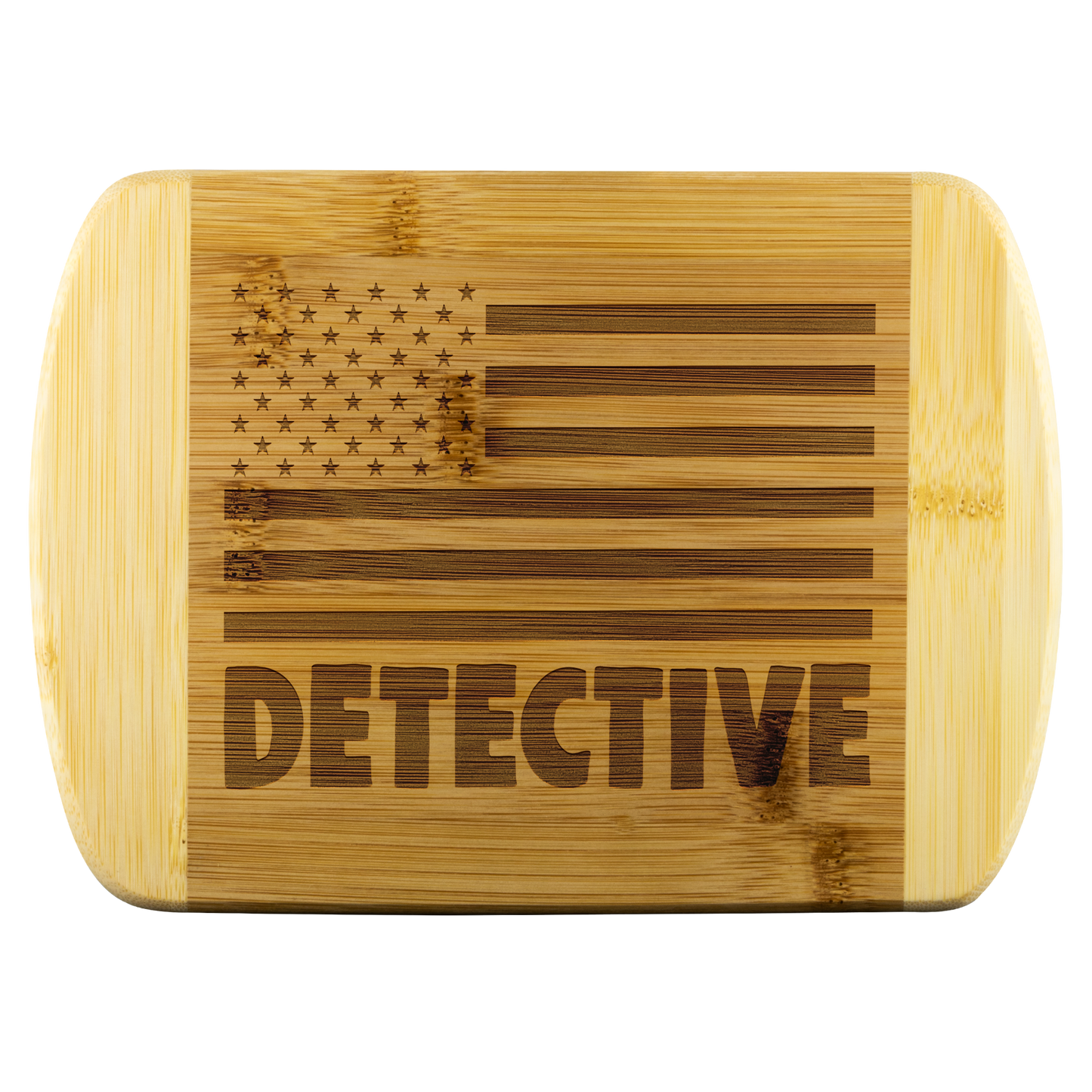Detective Round Edge Chopping Board
