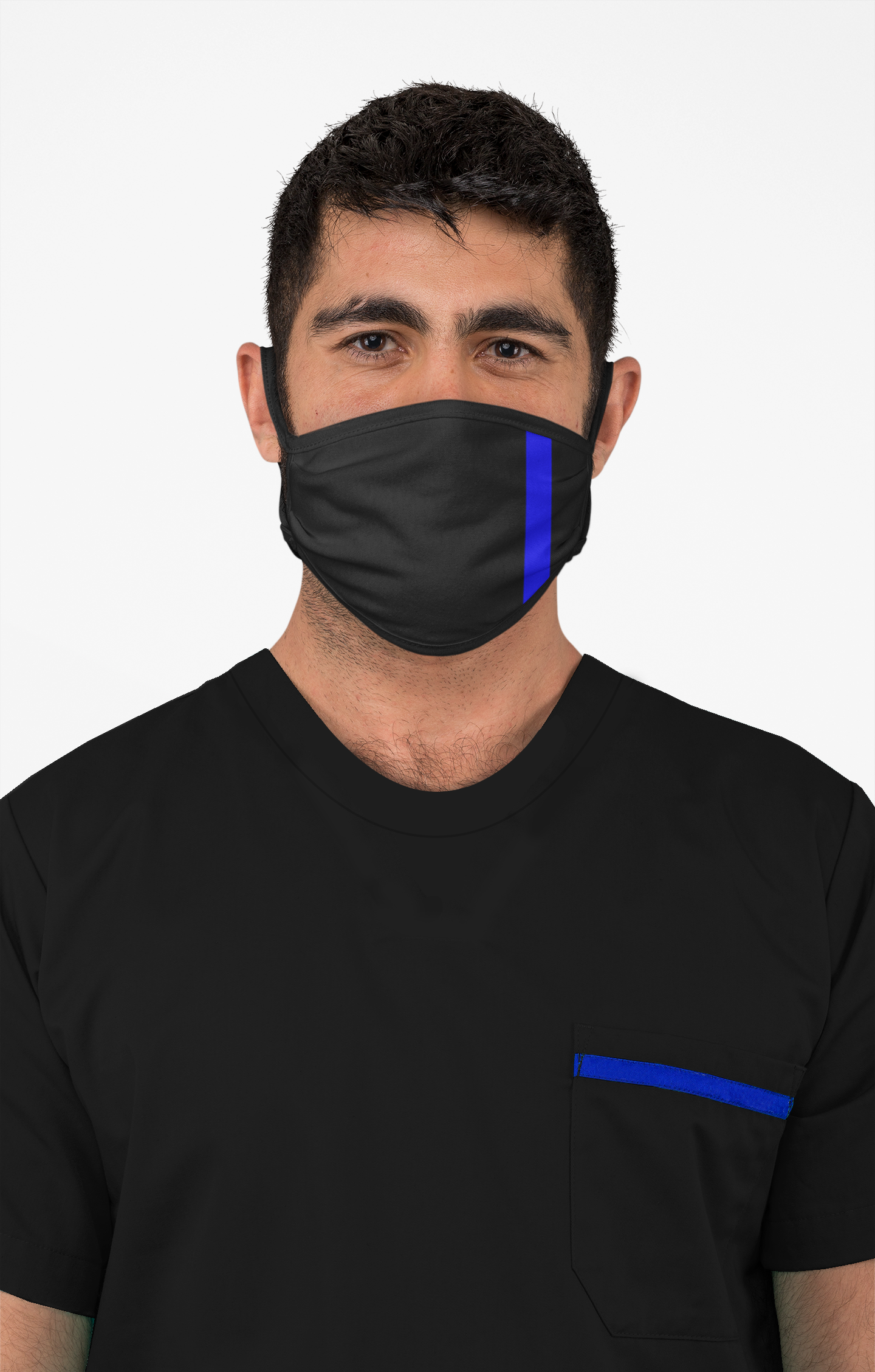 Blue Line Face Mask with BONUS 2 x PM 2.5 Filters