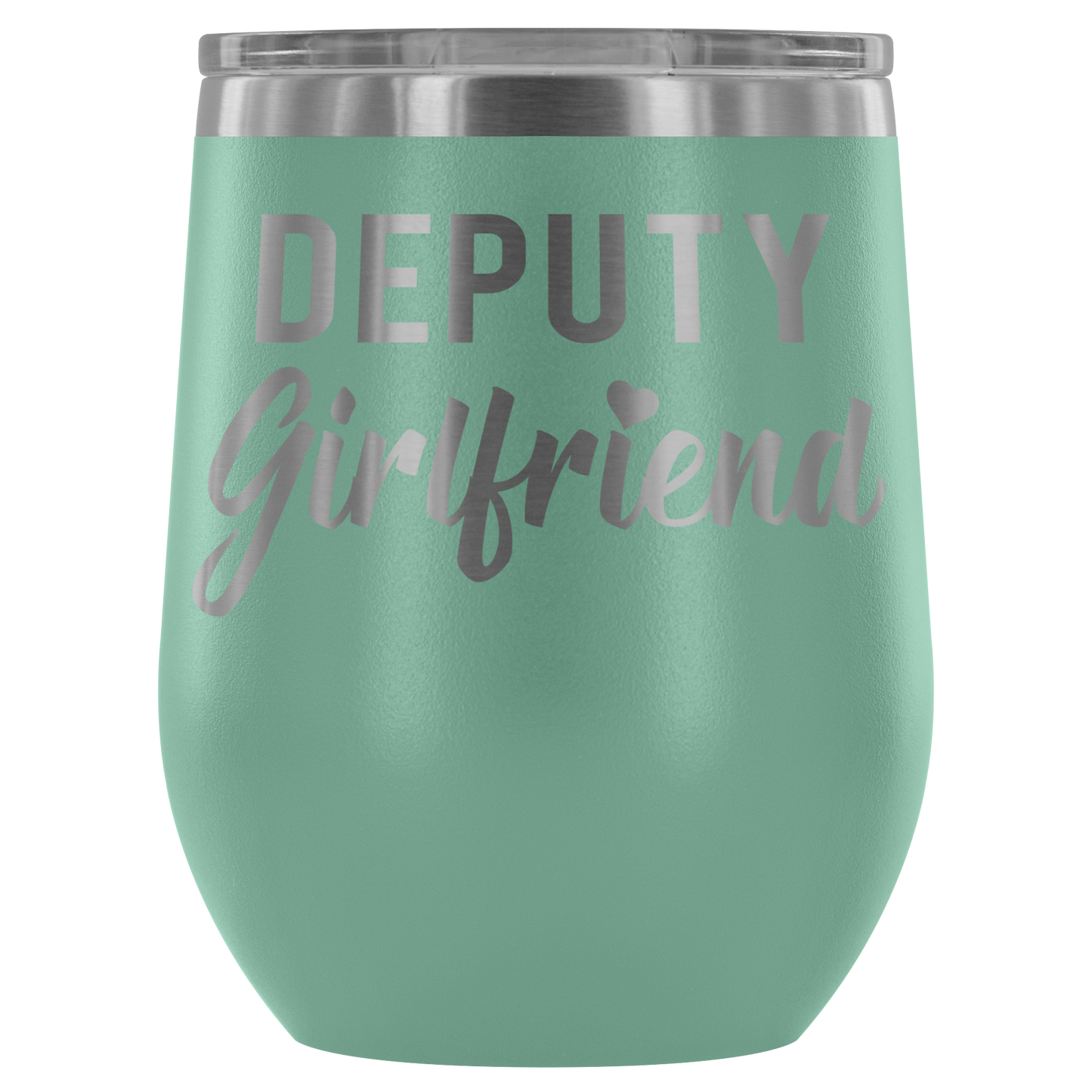 Deputy Girlfriend Wine Tumbler