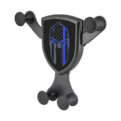 Thin Blue Line Spartan Gravitis - Wireless Car Charger