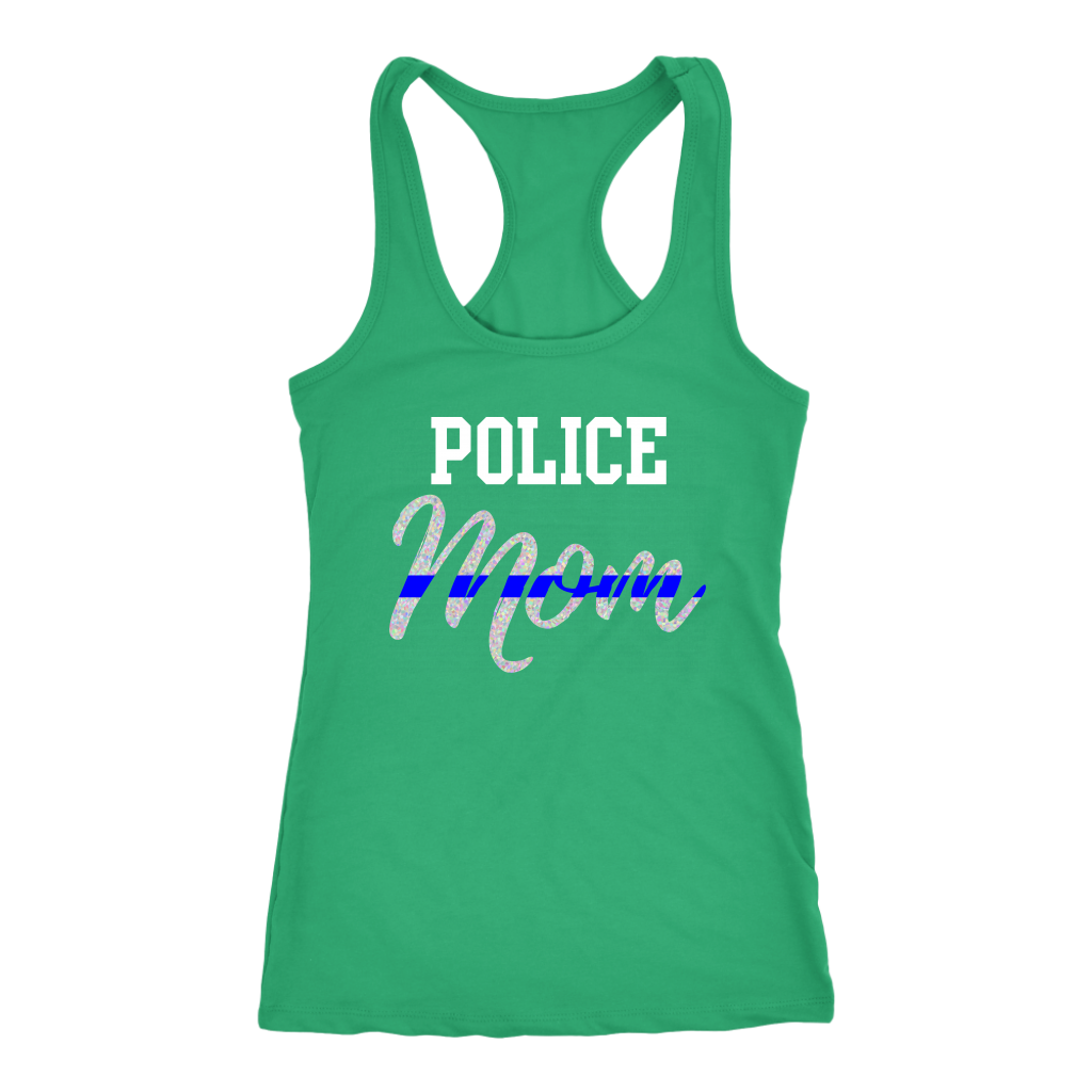 Women's Police Mom Tank Tops