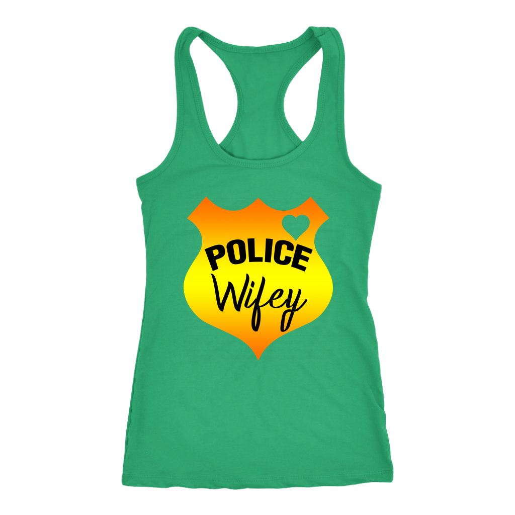 Women's Police Wifey Shield Tank Top