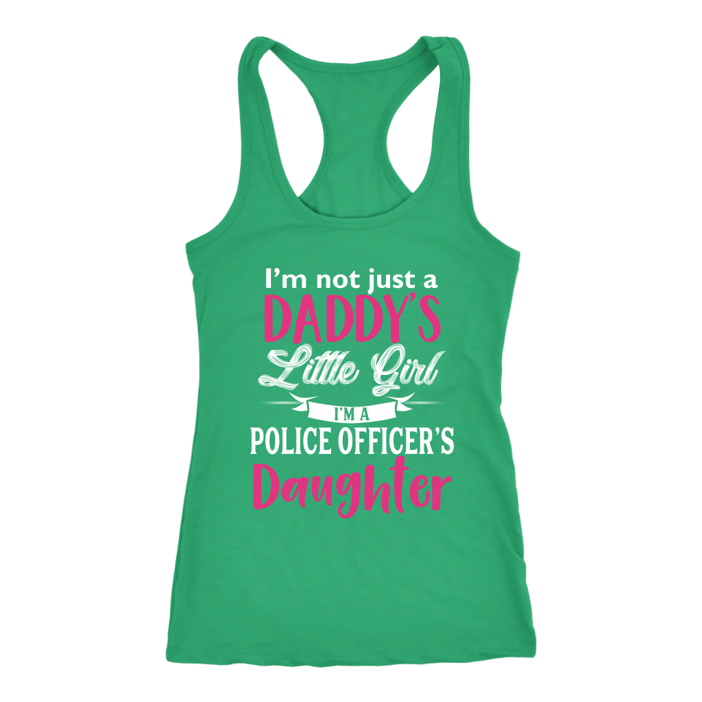 Police Daughter - Not Just Daddy's Little Girl Tank Tops