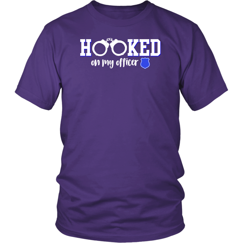 Hooked On my Officer shirts and hoodies