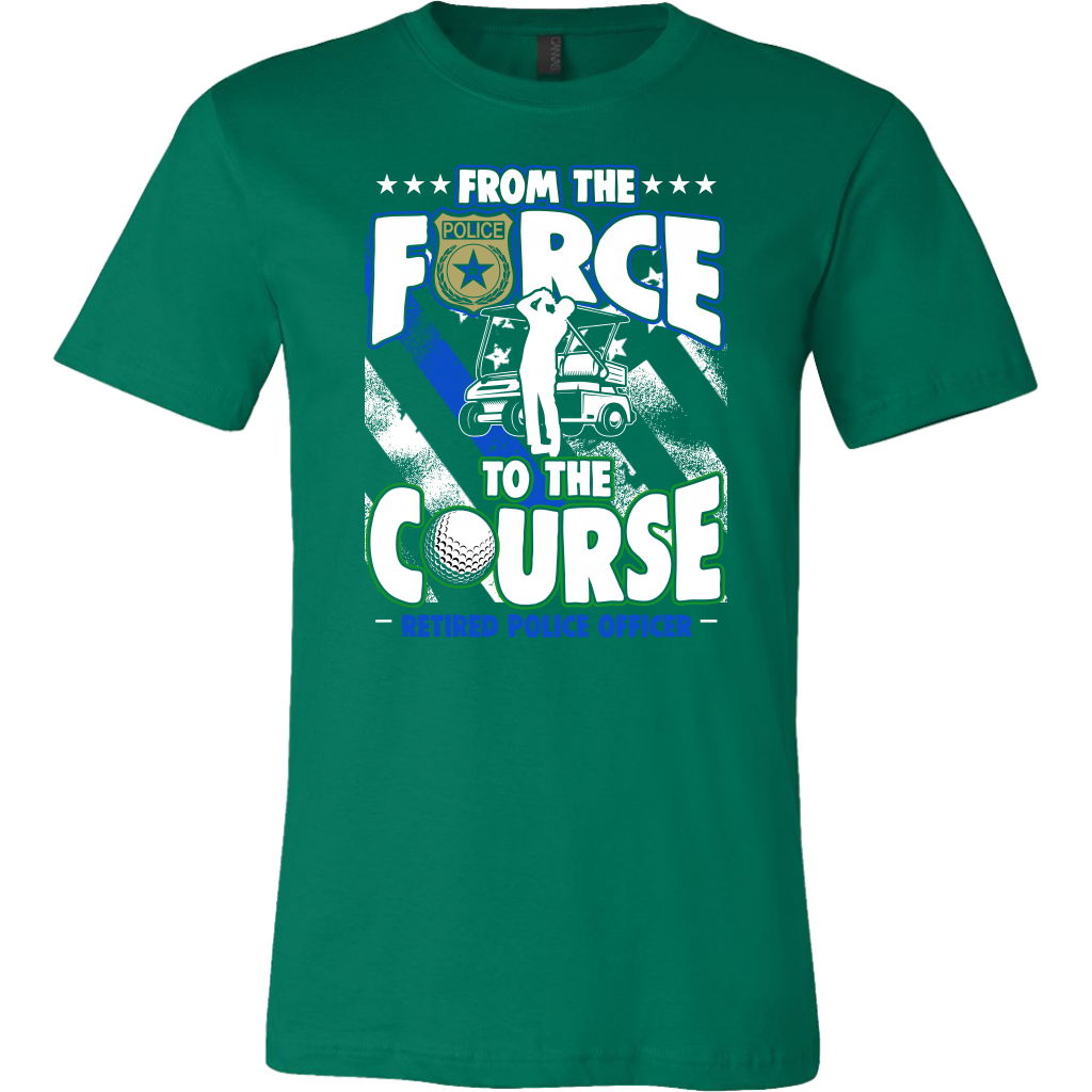 From the Force to the Course Shirts and Hoodies