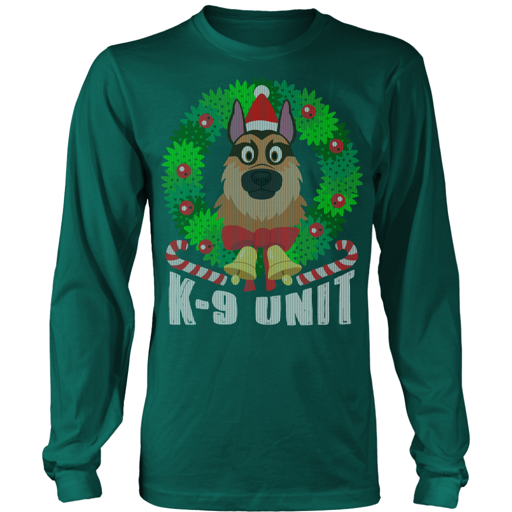 K-9 Unit Dog Ugly Christmas Shirts & Sweaters