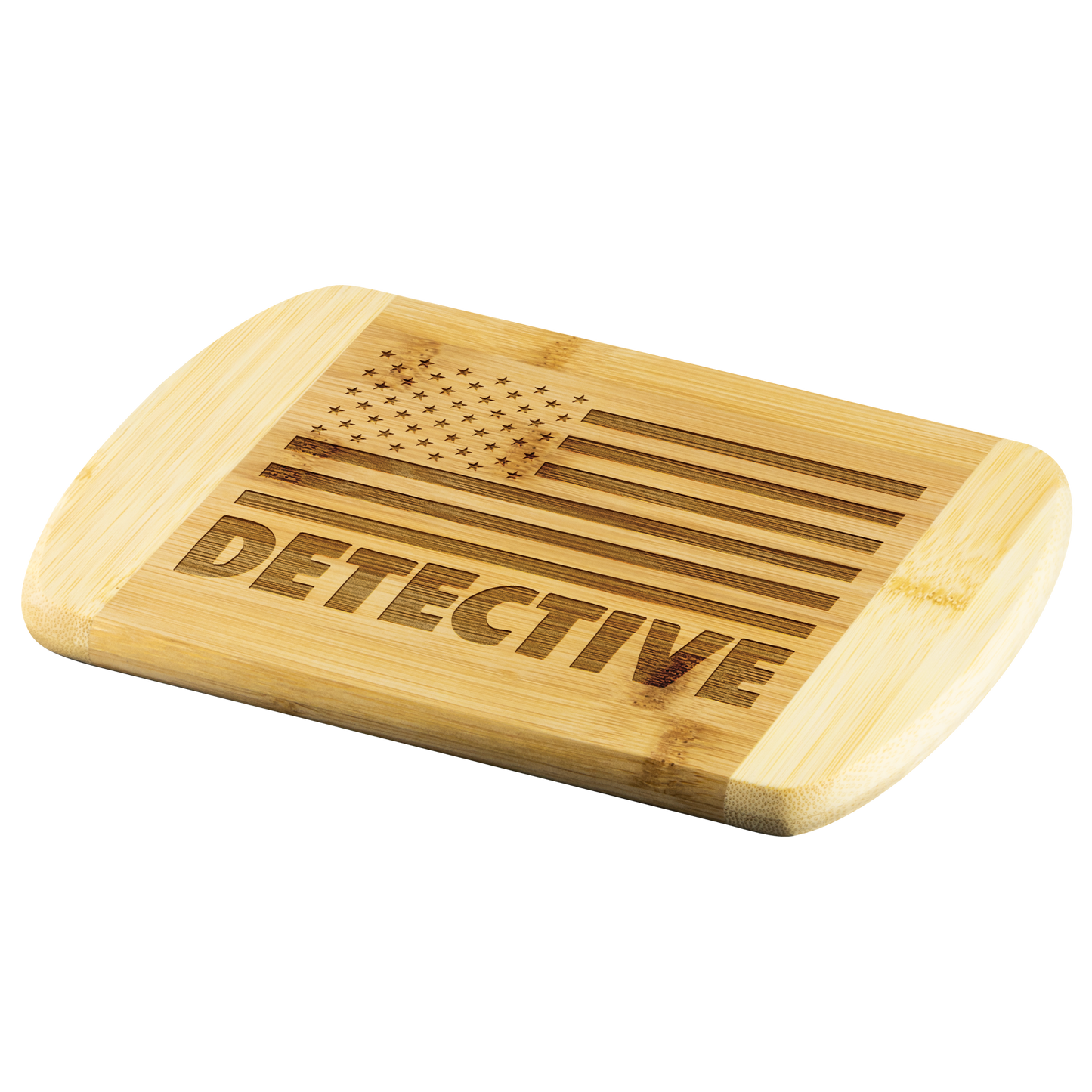 Detective Round Edge Chopping Board