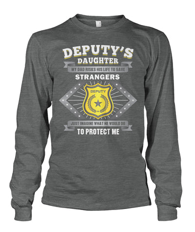 Deputy's Daughter My Dad Risk His Life to Save Stranger Shirts and Hoodies