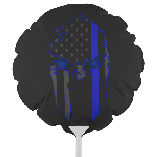 Thin Blue Line Spartan Balloon
