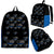 Thin Blue Line Flag Hearts Backpack