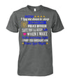 I Pray My Police Officer Safe Shirts and Hoodies