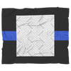 THIN BLUE LINE Personalized Blanket FRAME
