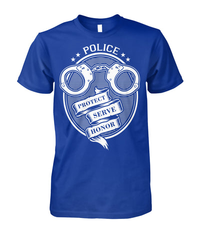 Police Protect Serve Honor Shirts and Hoodies