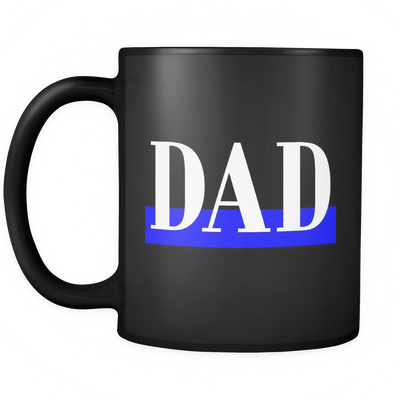 Thin Blue Line Dad Mug