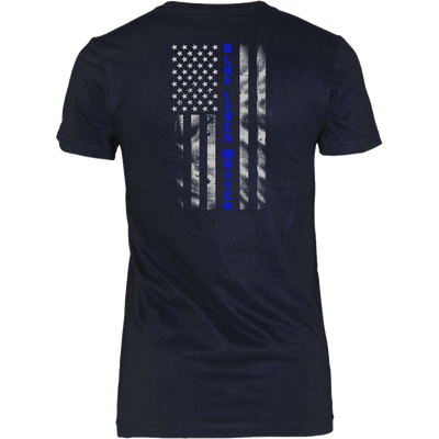 Blue Lives Matter Blue Line Flag Shirts and Hoodies
