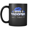 I Kissed A Trooper- Blue Kisses- Mug