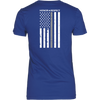 THIN SILVER LINE FLAG HONOR RESPECT SHIRTS AND HOODIES