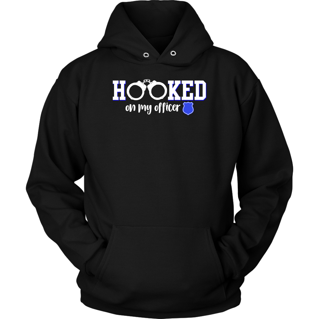 Hooked On my Officer shirts and hoodies