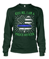 Kiss Me I am a Police Officer Irish Shirts and Hoodies