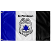 In Memoriam Thin Blue Line Flag
