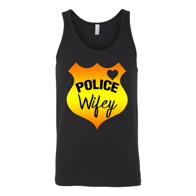 Women's Police Wifey Shield Tank Top