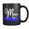 Thin Blue Line Mom Mug