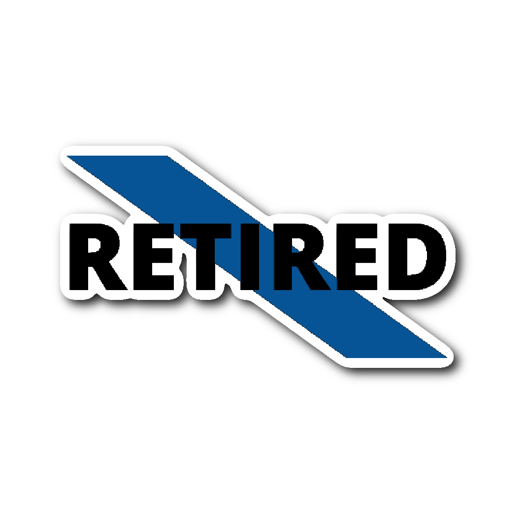 Retired Police Officer Sticker