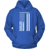 THIN GREEN LINE FLAG HONOR RESPECT SHIRTS AND HOODIES