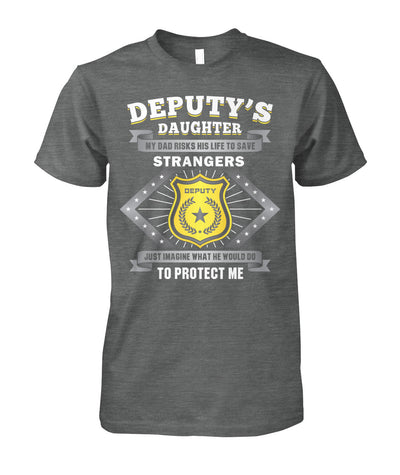 Deputy's Daughter My Dad Risk His Life to Save Stranger Shirts and Hoodies