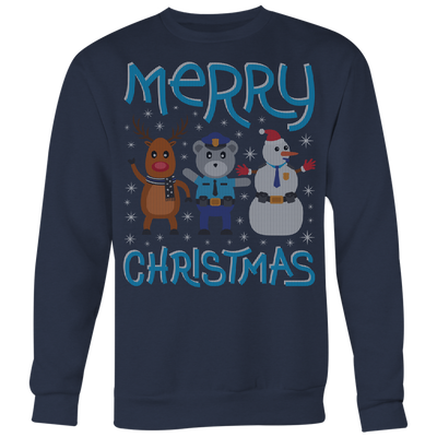 Deer Police Bear Snowman Ugly Christmas Shirts & Sweaters