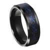 Thin Blue Line Blue Celtic Inlay Ring With Dragon Black Edges