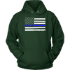Thin Blue Line Flag Retired Shirts and Hoodies