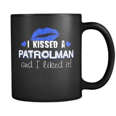 I Kissed A Patrolman- Blue Kisses- Mug