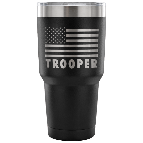 Trooper Tumbler - Thin Blue Line Shop