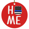 Home Police Badge Ornaments